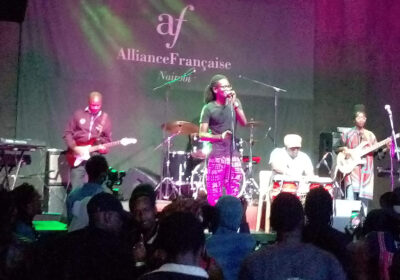 Dan Aceda at the 2022 World Music Day celebration at the Alliance Française