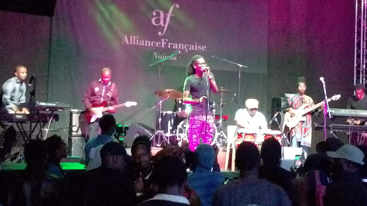 Dan Aceda at the 2022 World Music Day celebration at the Alliance Française